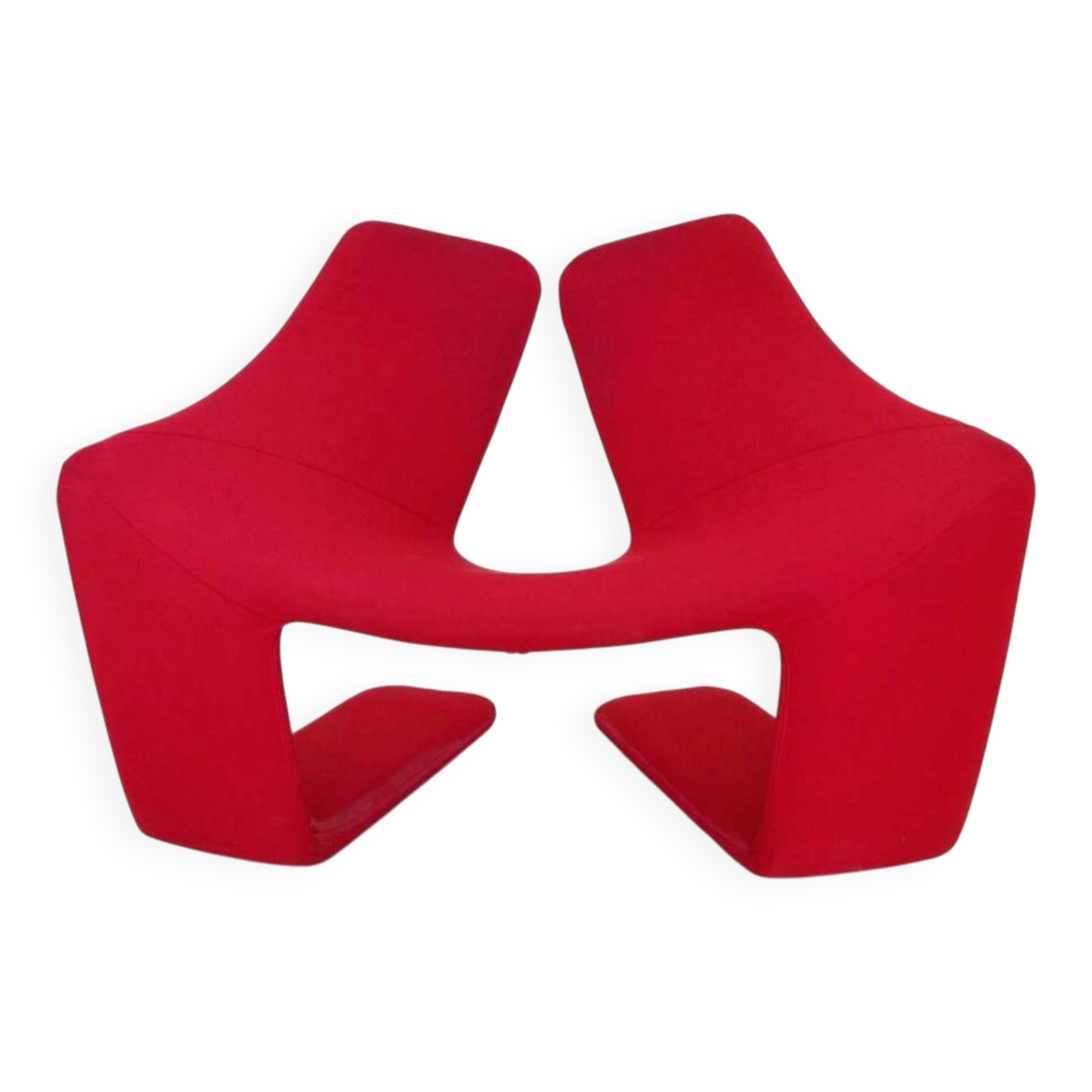 Set of 5 Zen armchairs Steiner Paris – Kwok Hoï Chan – reissue 2008