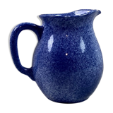 Blue ceramic jug