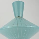 Lustre en verre forme diabolo