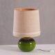 Vintage sculptural ceramic art table lamp by Renée Neue for Hutschenreuther, Germany 1960s