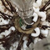19th century chandelier with tassels