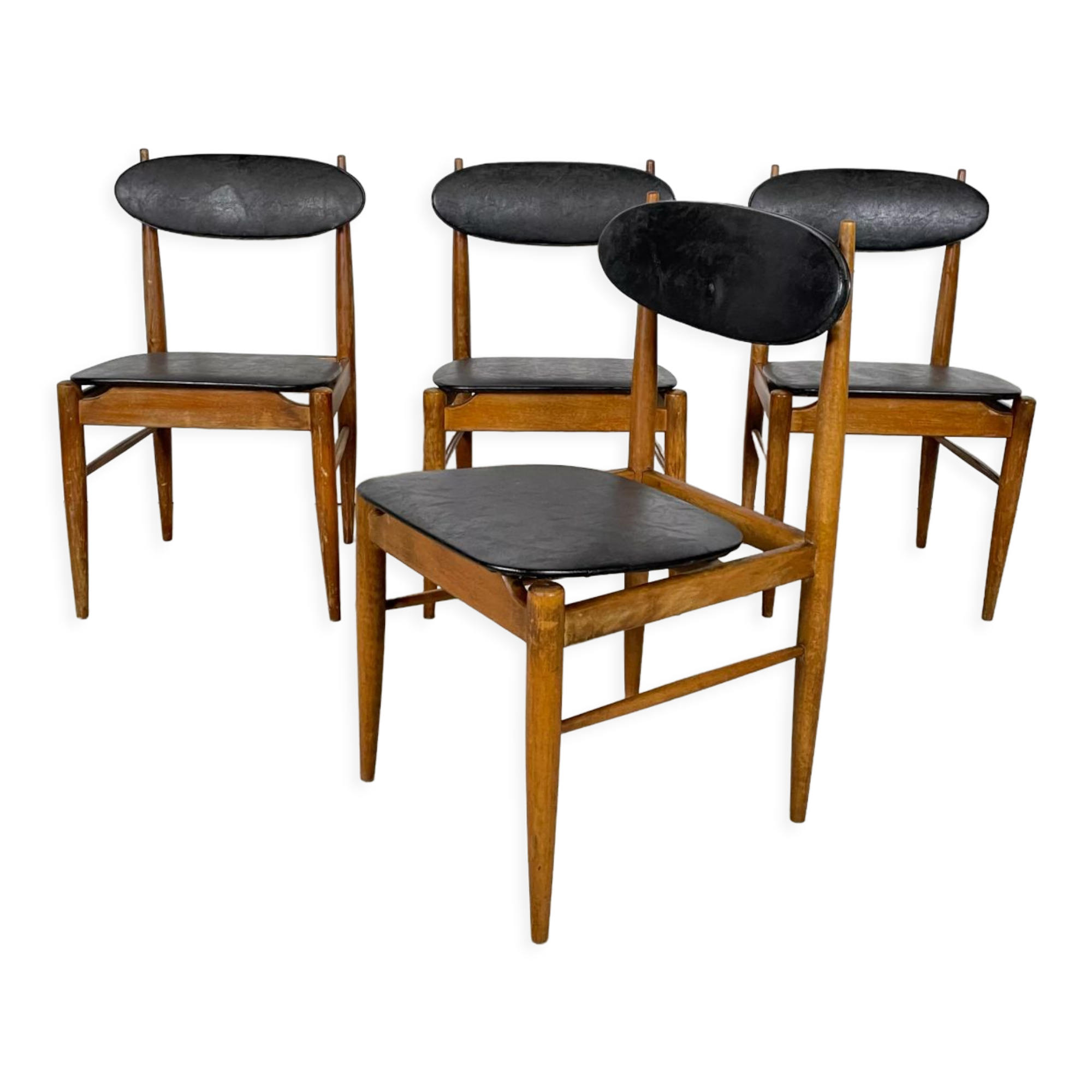Set of 4 Scandinavian chairs