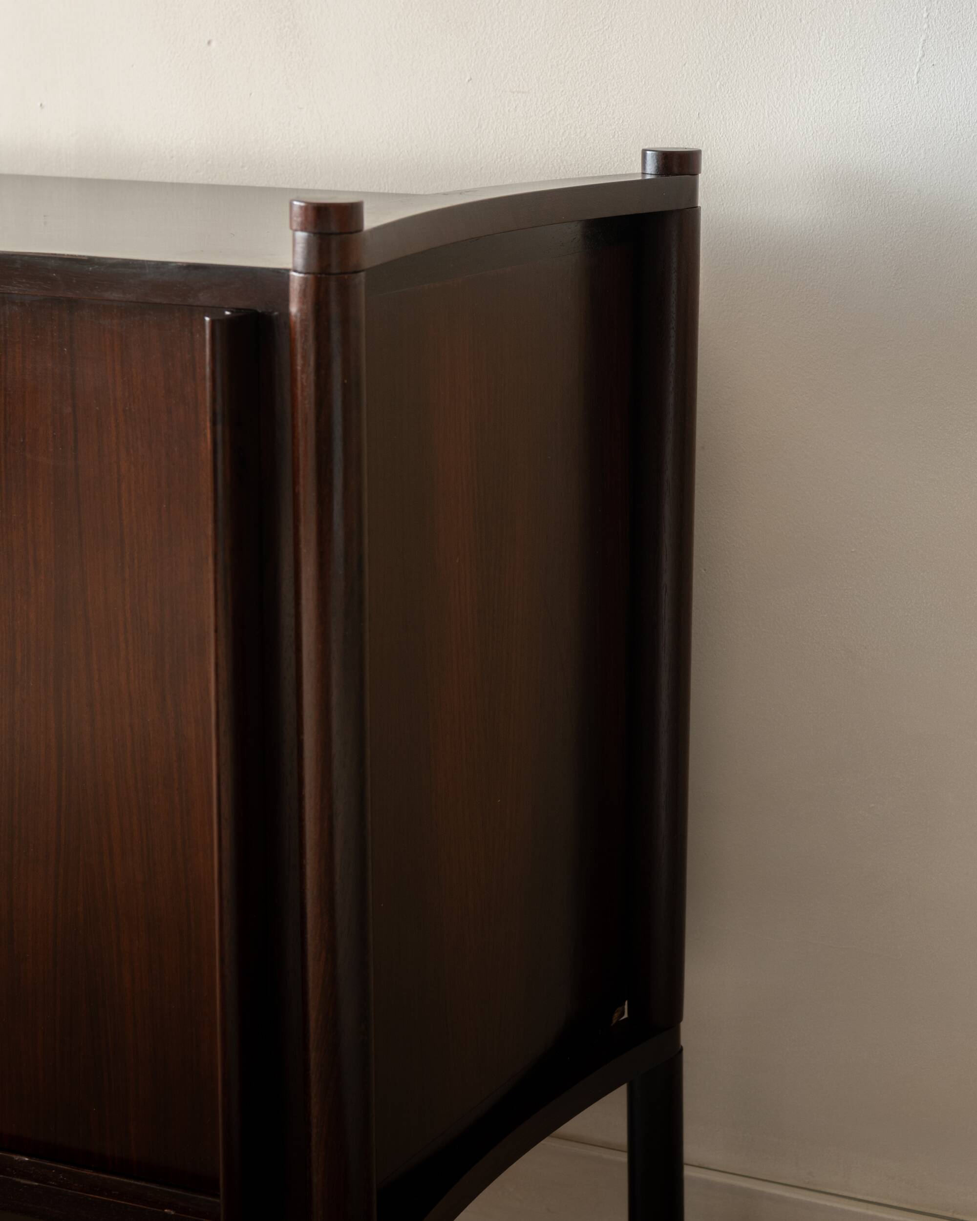 Rosewood Archimede Sideboard by Hirozi Fukuoh for Gavina, 1960s