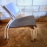 Pair of vintage HASSLO armchairs by Monika MULDER for Ikéa 1990