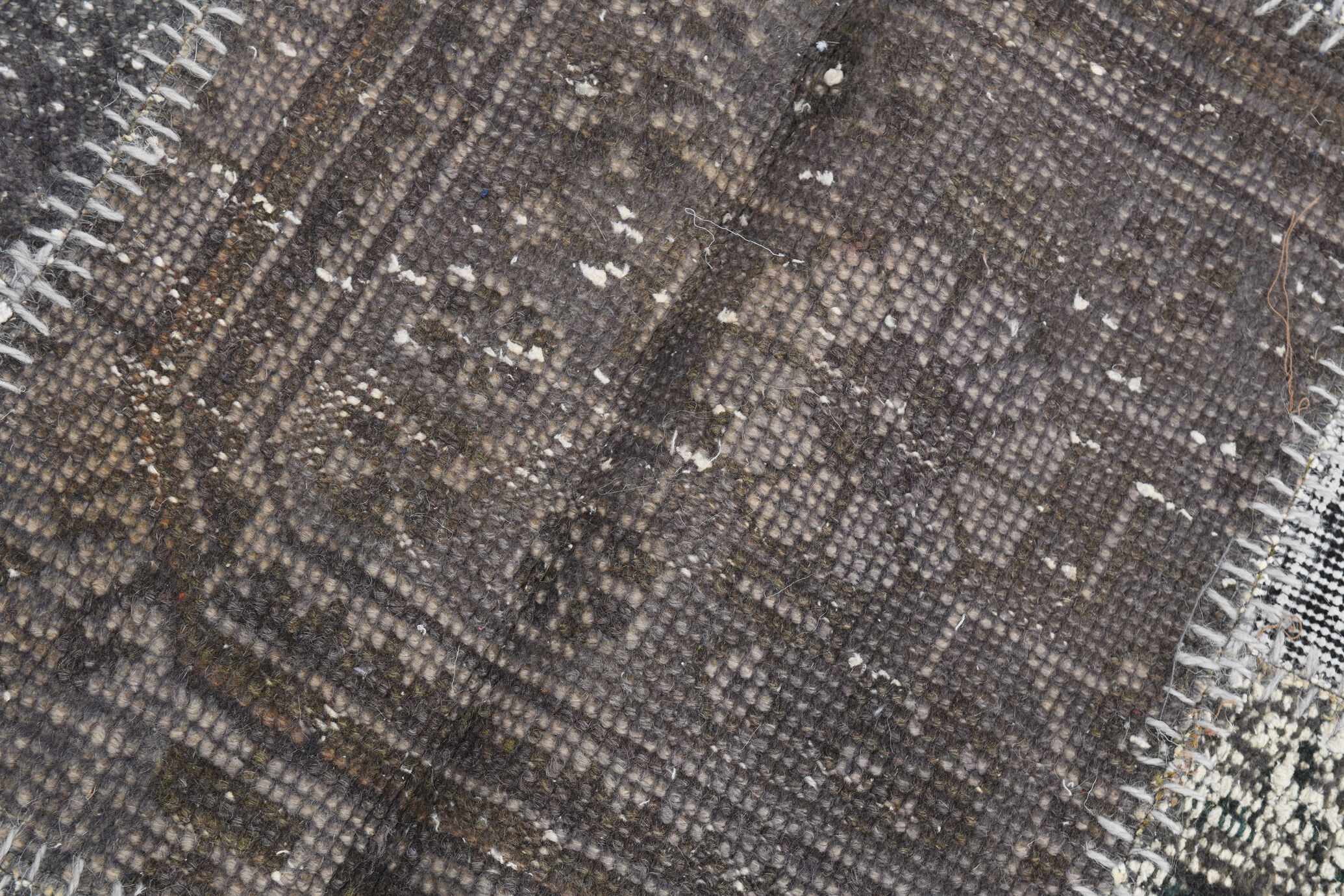 Turkish patchwork vintage rug
