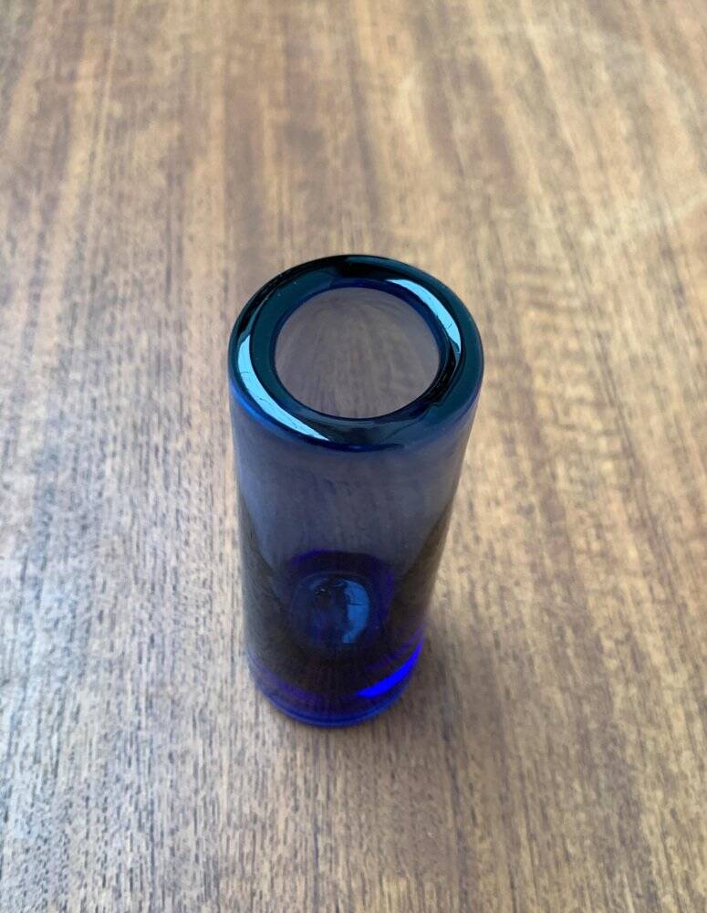 Glass vase from the Danish Labrador series by Per Lütken for Holmegaard, 1950s.