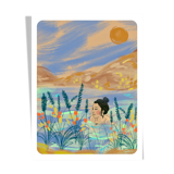 Illustration "Golden hour" A4