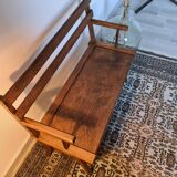 Bench-chest vintage compass feet