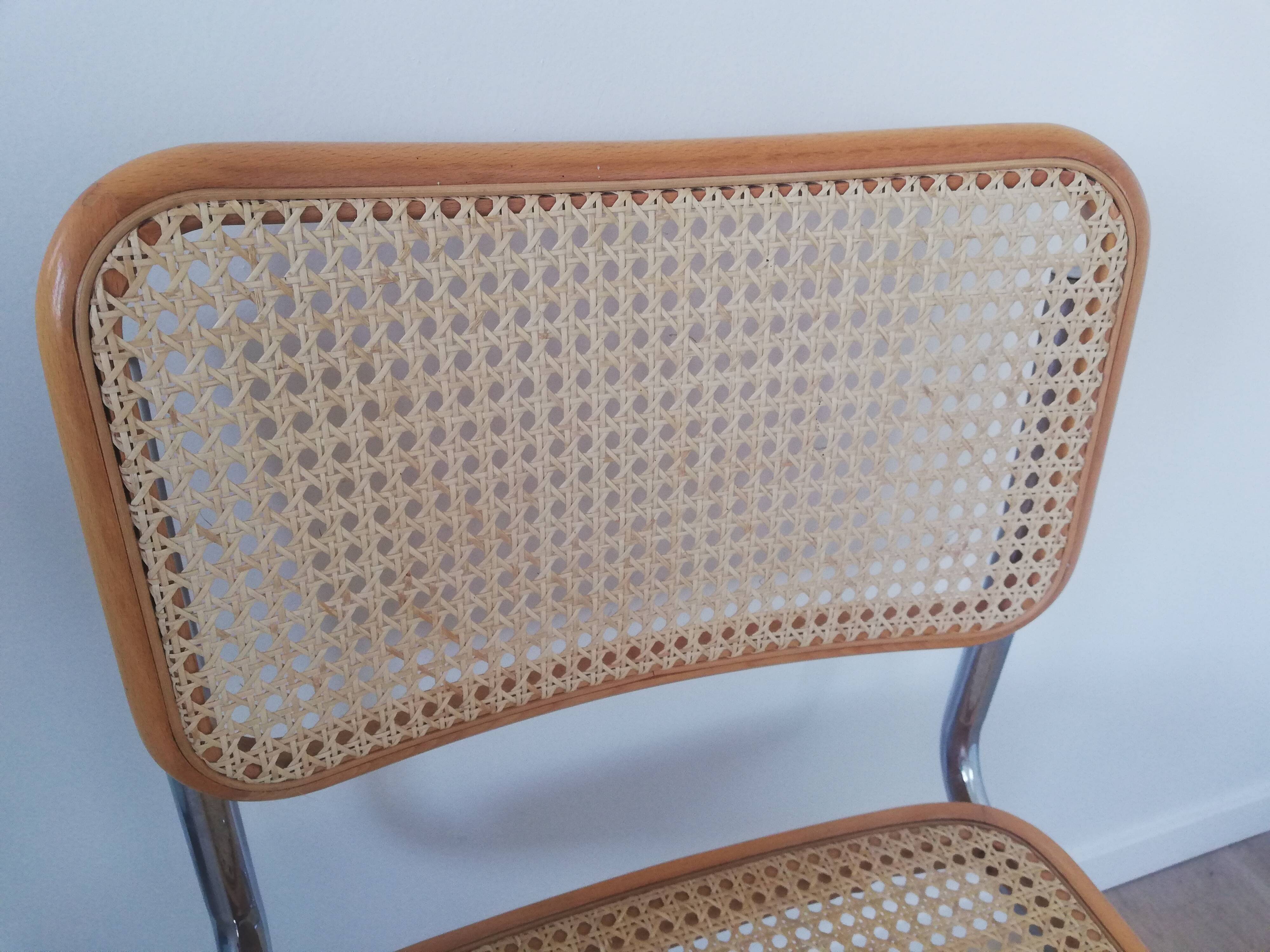 Marcel Breuer caning Chair