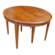 Napoleon III table in fine walnut from the late 19th century.