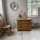 80s pine chest of drawers, mountain furniture