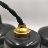 Enamelled sheet metal suspensions