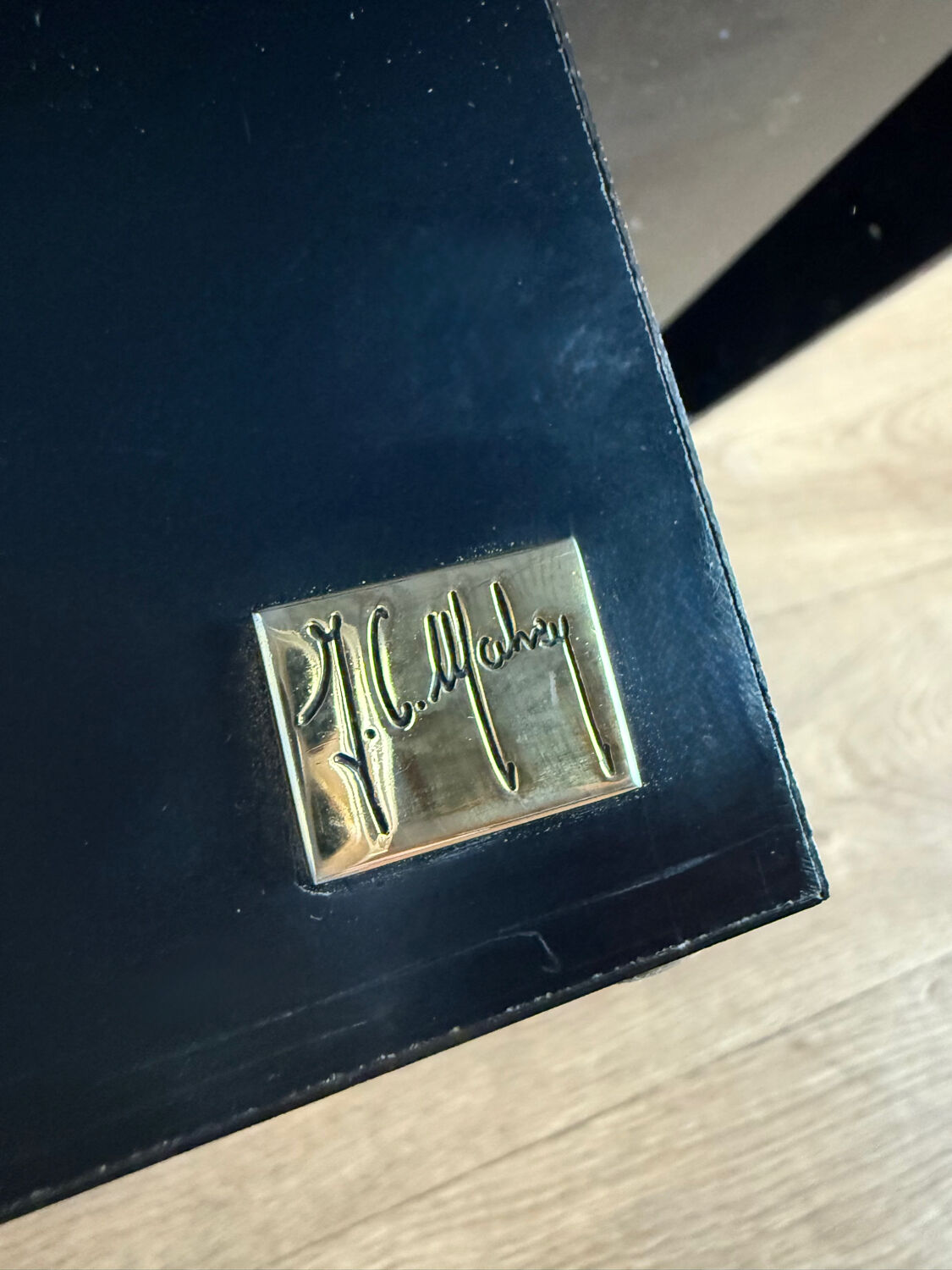 J.C. Mahey bar coffee table – 1970s