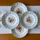 6 antique dessert plates in Sarreguemines faience