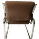 Atal wool and chrome chairs, from the 1970s, set of 2