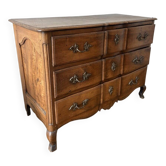 Antique curved commode (Regency / Louis XV)