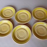 6 Gien "Sun" coffee cups