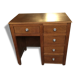 Bureau de ministre vintage chêne années 50