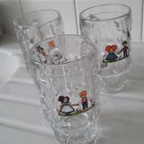 Lot de 3 chopes à bière