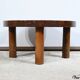 Small Salon Table in Ceramic by Vallauris, signed R.Capron, Collection Les Herbiers - 1960