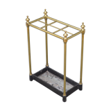 Porte-parapluie en laiton vintage