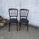 Paire de chaises bistrot