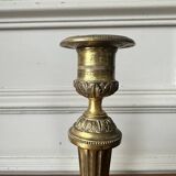 Pair of bronze candlesticks