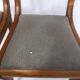Chaises dossier barrette