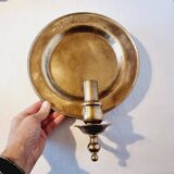 Rare Bronze Wall Lamp Early 20th Century Signed Arik V 1500