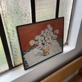 Peinture à l’huile fleurs