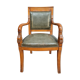 Empire office chair with cherry dolphins circa 1920-1940