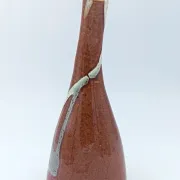 Single-flower vase in glazed stoneware from Nault pottery – Saint-Amand-en-Puisaye