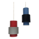 Mid-century metal pendant lights, set of 2
