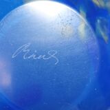 Ball vase art glassware workshop Beranek