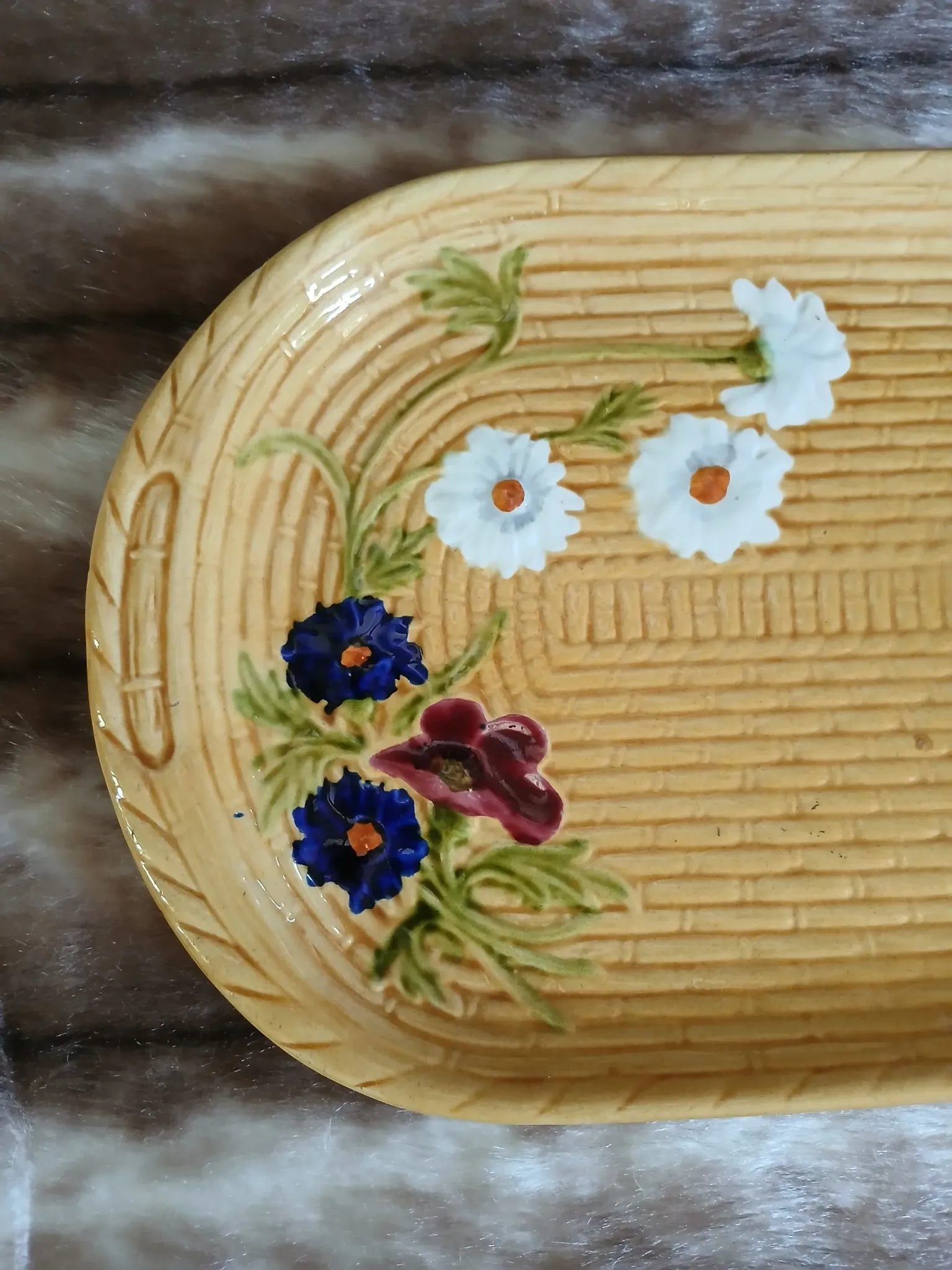 Old slipware plate
