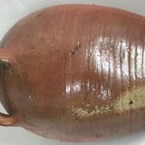Pot jarre en grès vernissé