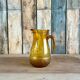 70s yellow glass pitcher