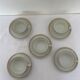 Tea service 5 cups and cups - Porcelain de Lourioux