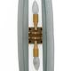 Paire d'appliques en verre de Murano vert aqua de style Fontana Arte du milieu du siècle