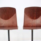 Pair of Industrial Style Chairs, Elmar Flötotto for Pagholz, 1970s