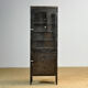 Polished iron medicine cabinet, 1950s