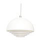 White Scandinavian lamp, 1990s