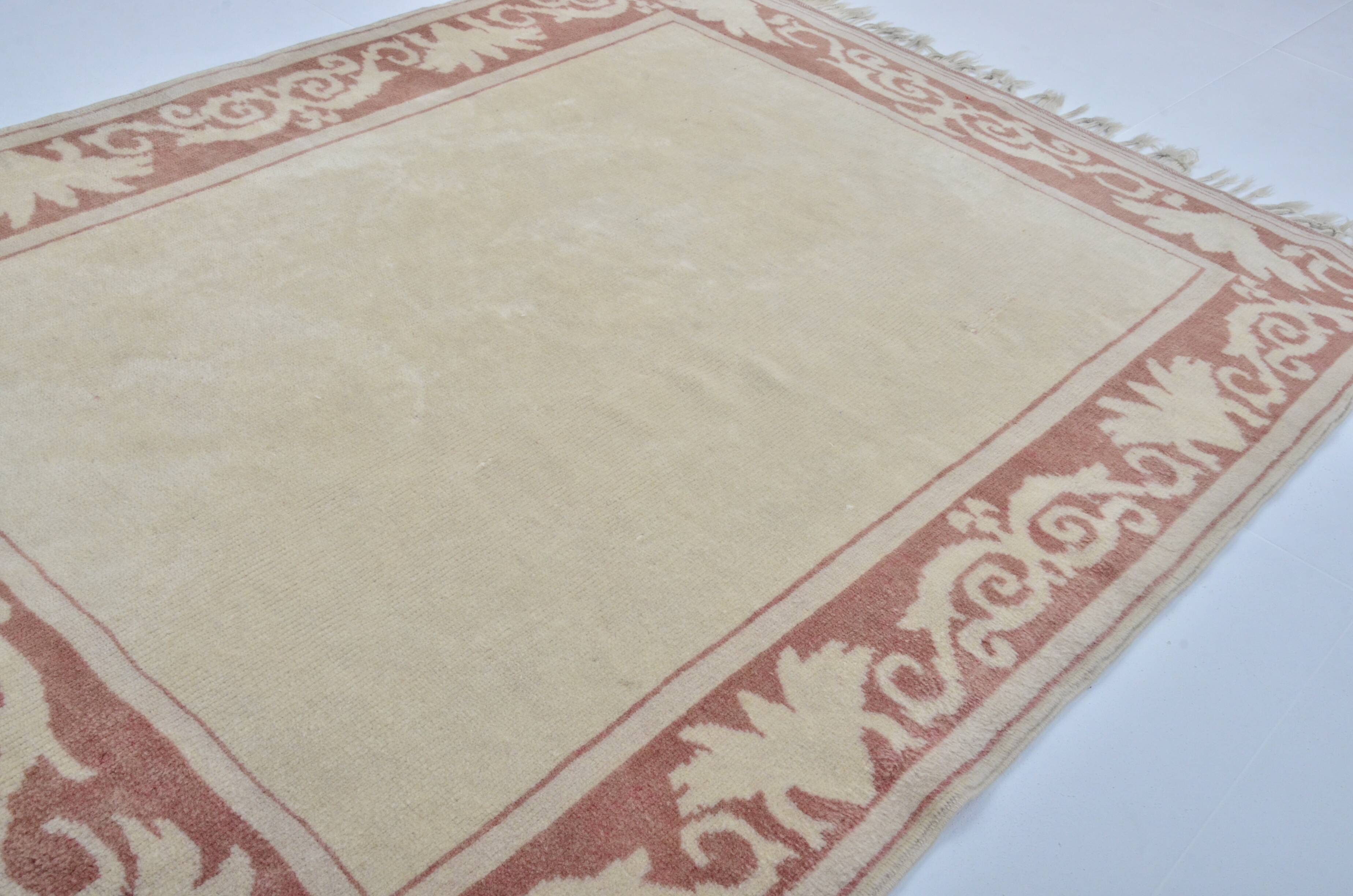Turkish Oushak handmade rug sku 3597