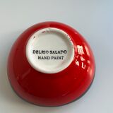 Cups design vintage ceramic Delrio Salado