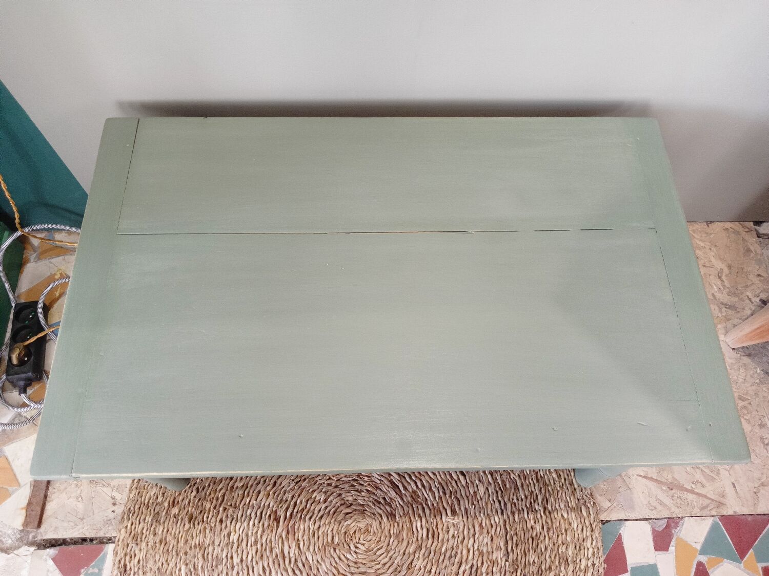 Khaki coffee table