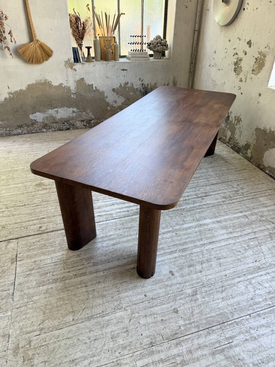 1950s oak reconstruction table