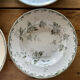 6 mismatched plates