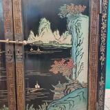 Black lacquered Chinese sideboard