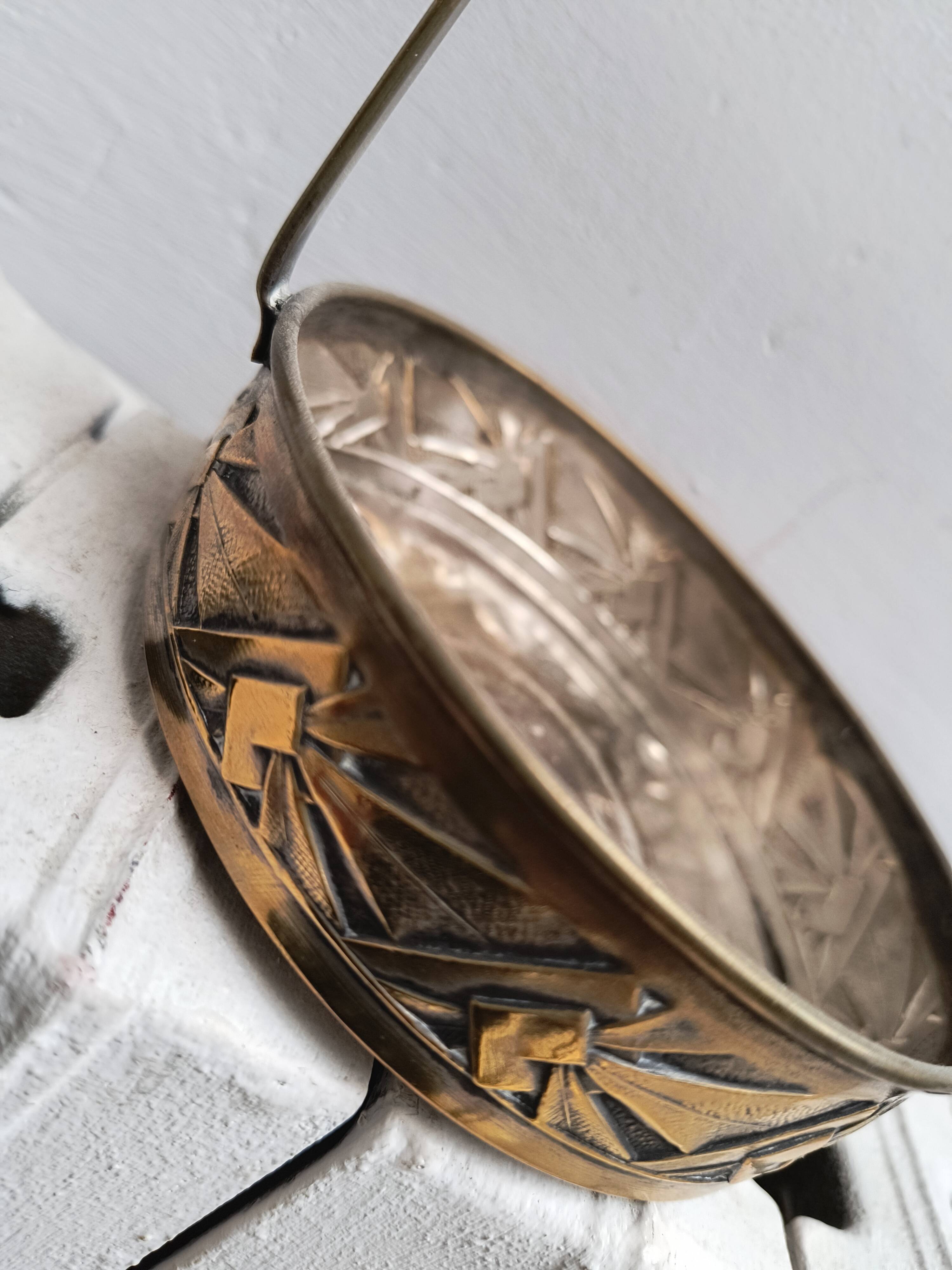 Art Deco style condiment service