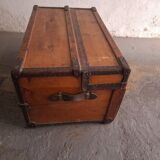 Malle de rangement en bois